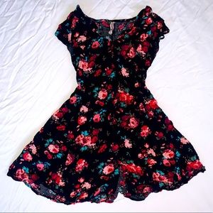 Floral Button Up Dress 🌺